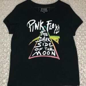 Pink‎ Floyd The Dark Side of the Moon Graphic T-Shirt Band Tee Women's Size 00
